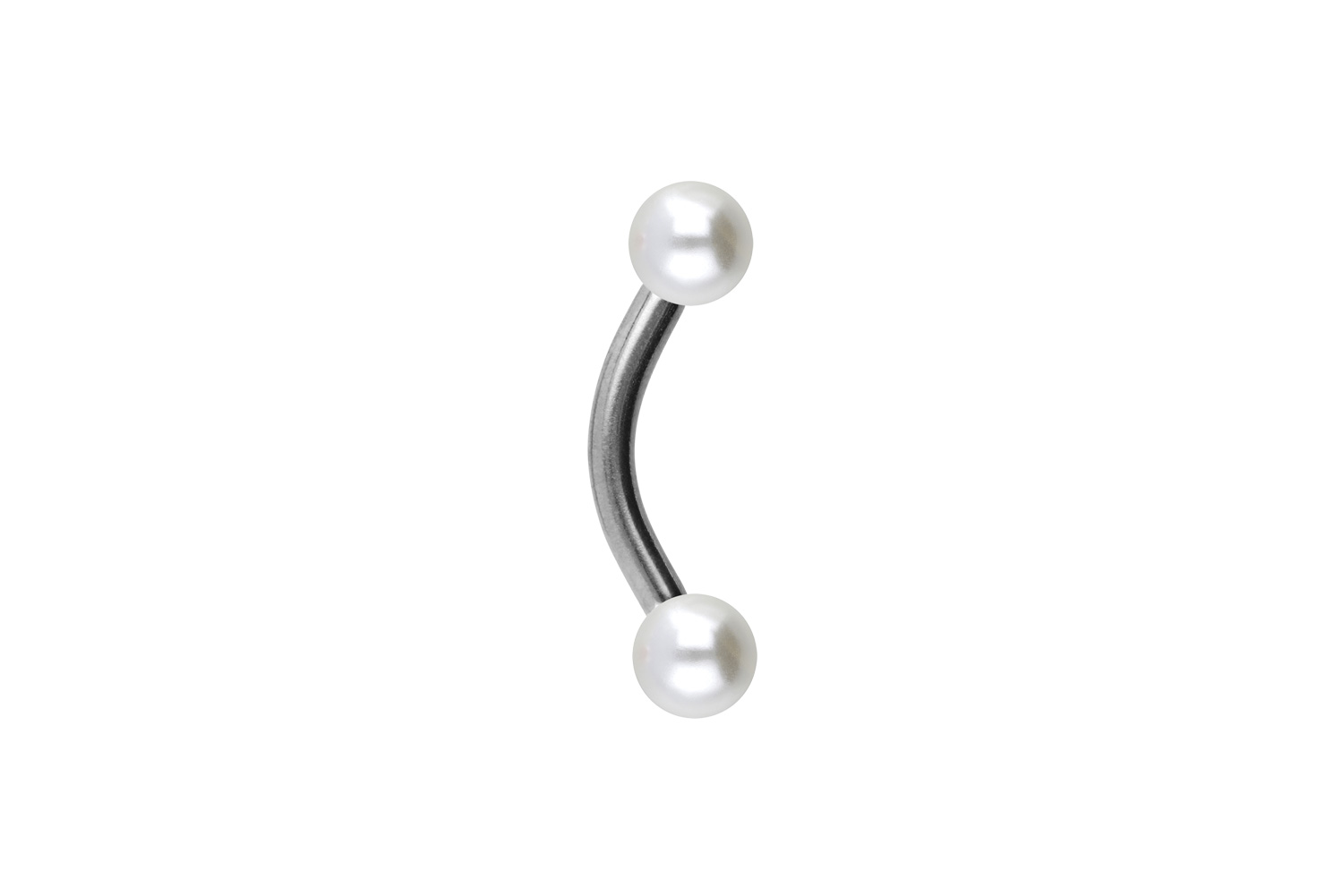 Titanium banana SYNTHETIC PEARLS
