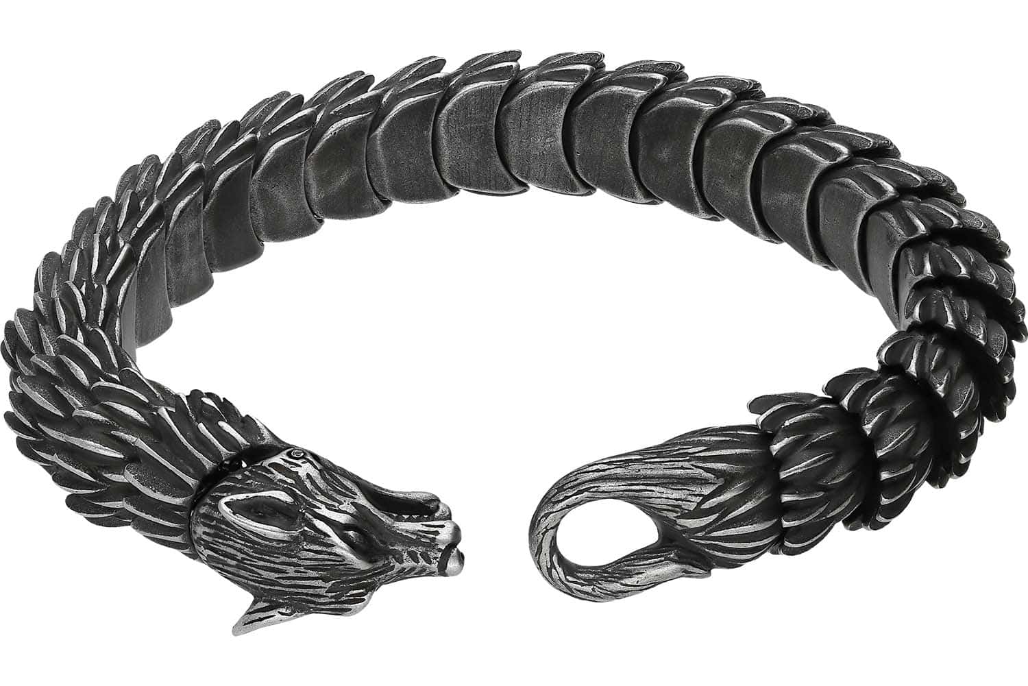 Surgical steel bracelet WOLF