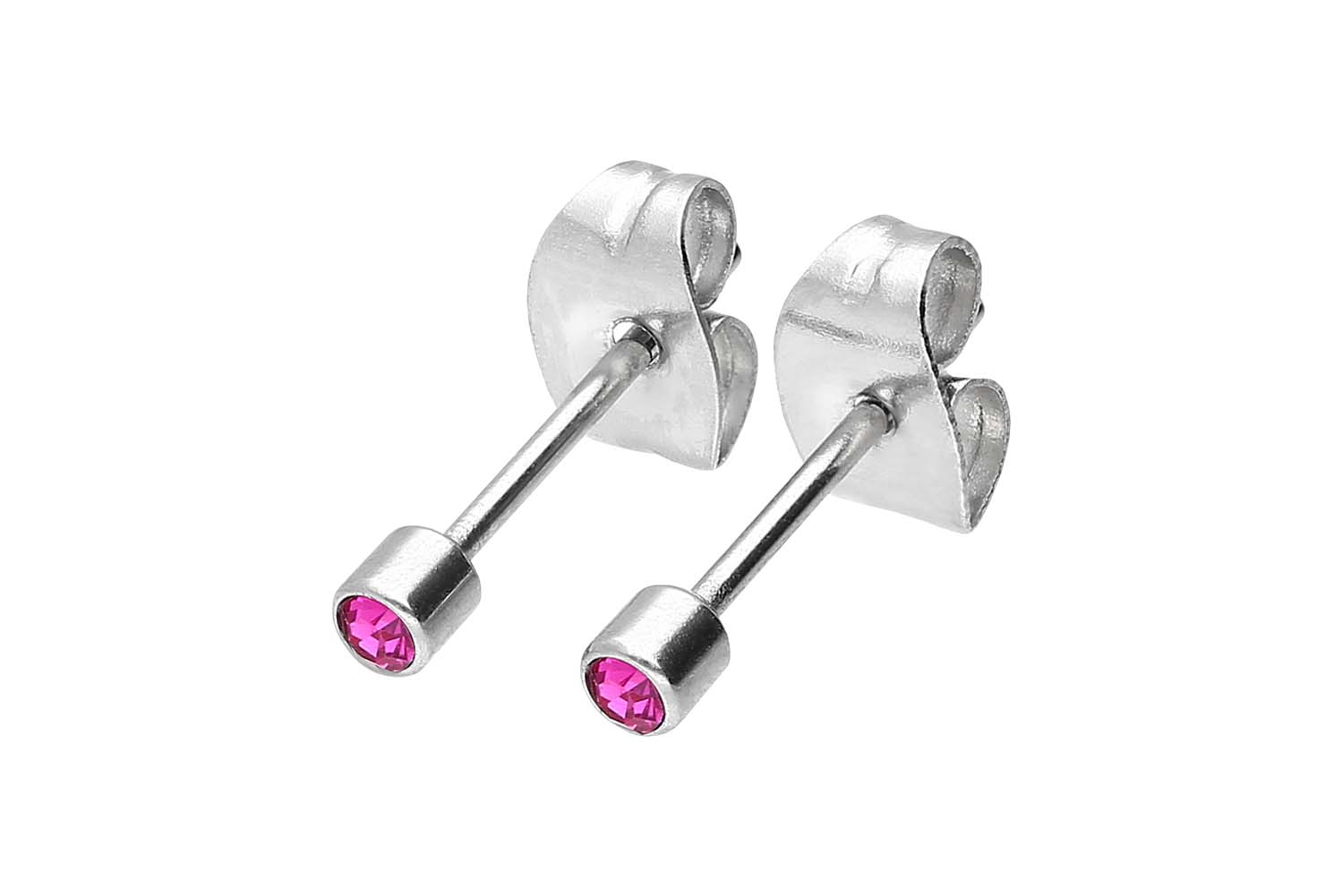 Chirurgenstahl Ohrstecker KRISTALL