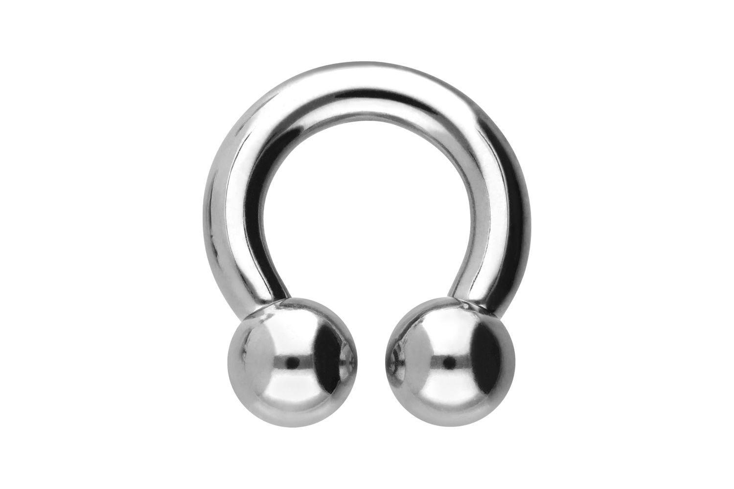 Chirurgenstahl Hufeisenring