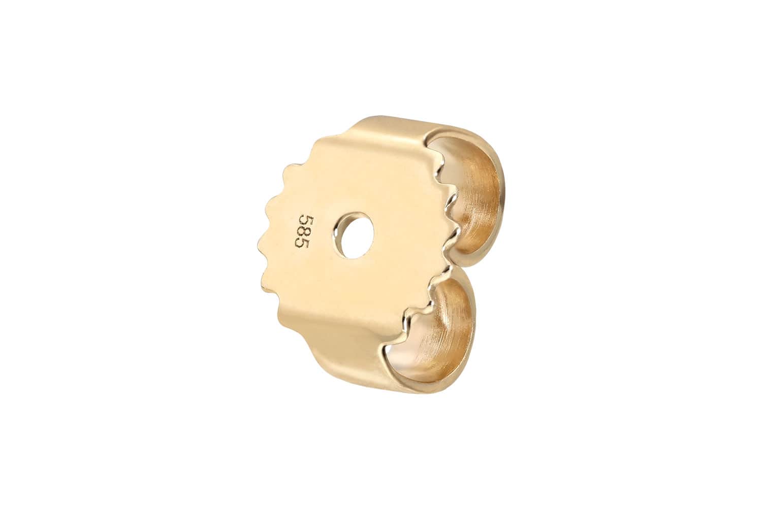 14 carat gold closure for ear studs