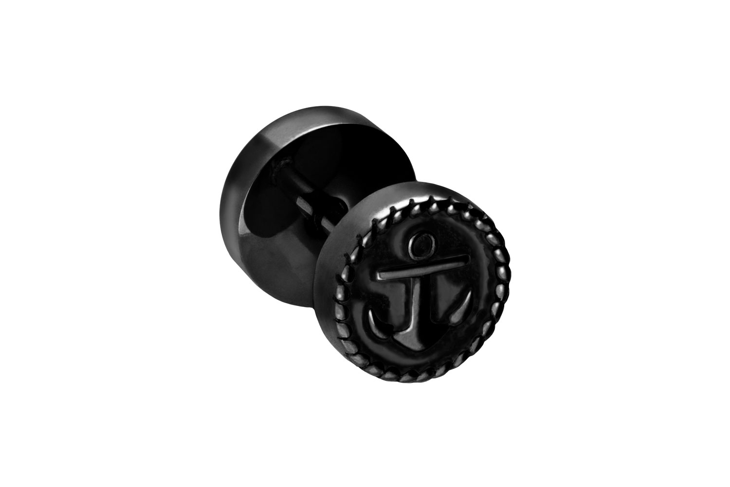 Surgical steel fake plug ANCHOR