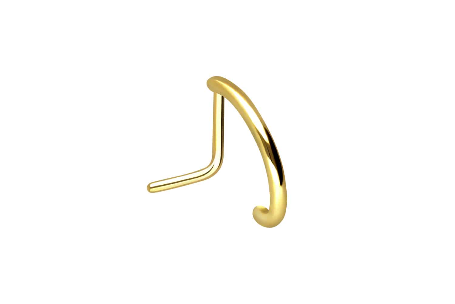 Surgical steel nose stud ROUND DESIGN