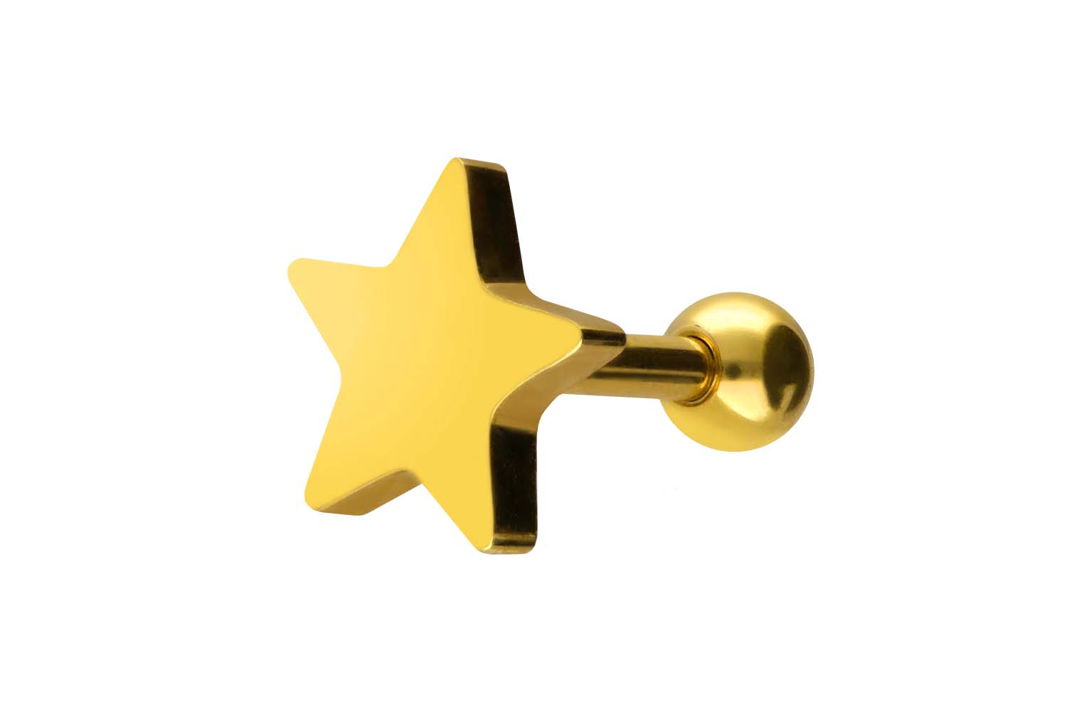 Chirurgenstahl Ohrpiercing STERN