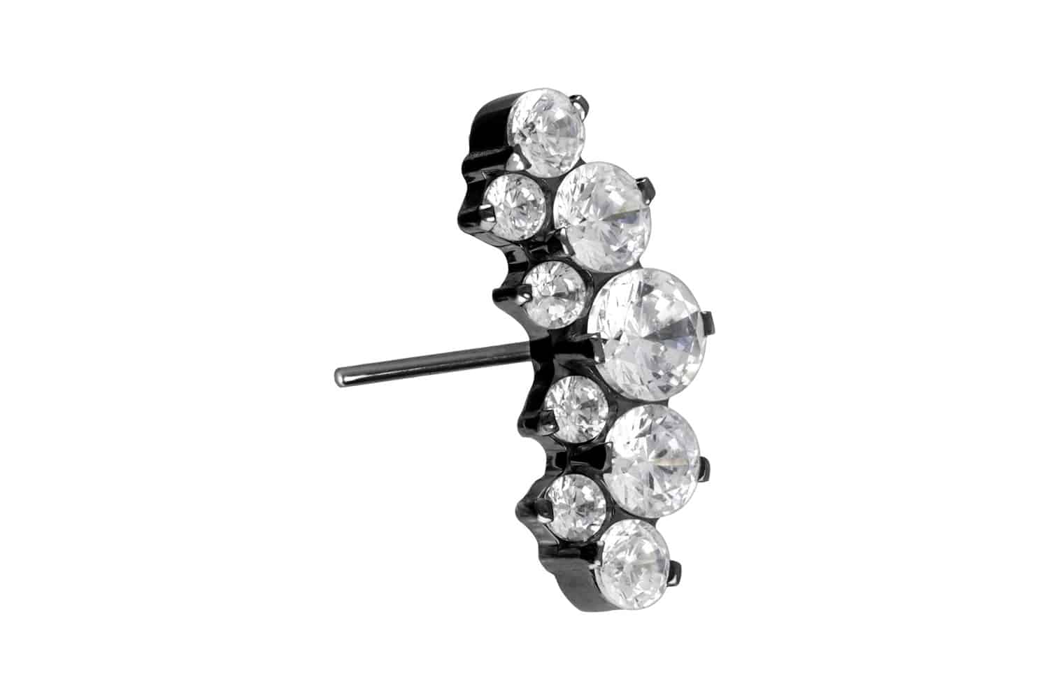 Titan Aufsatz mit Push Pin KRISTALLBOGEN