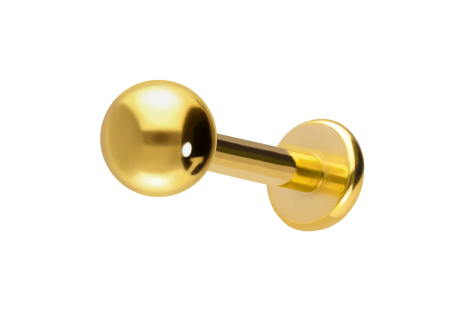 Surgical steel labret