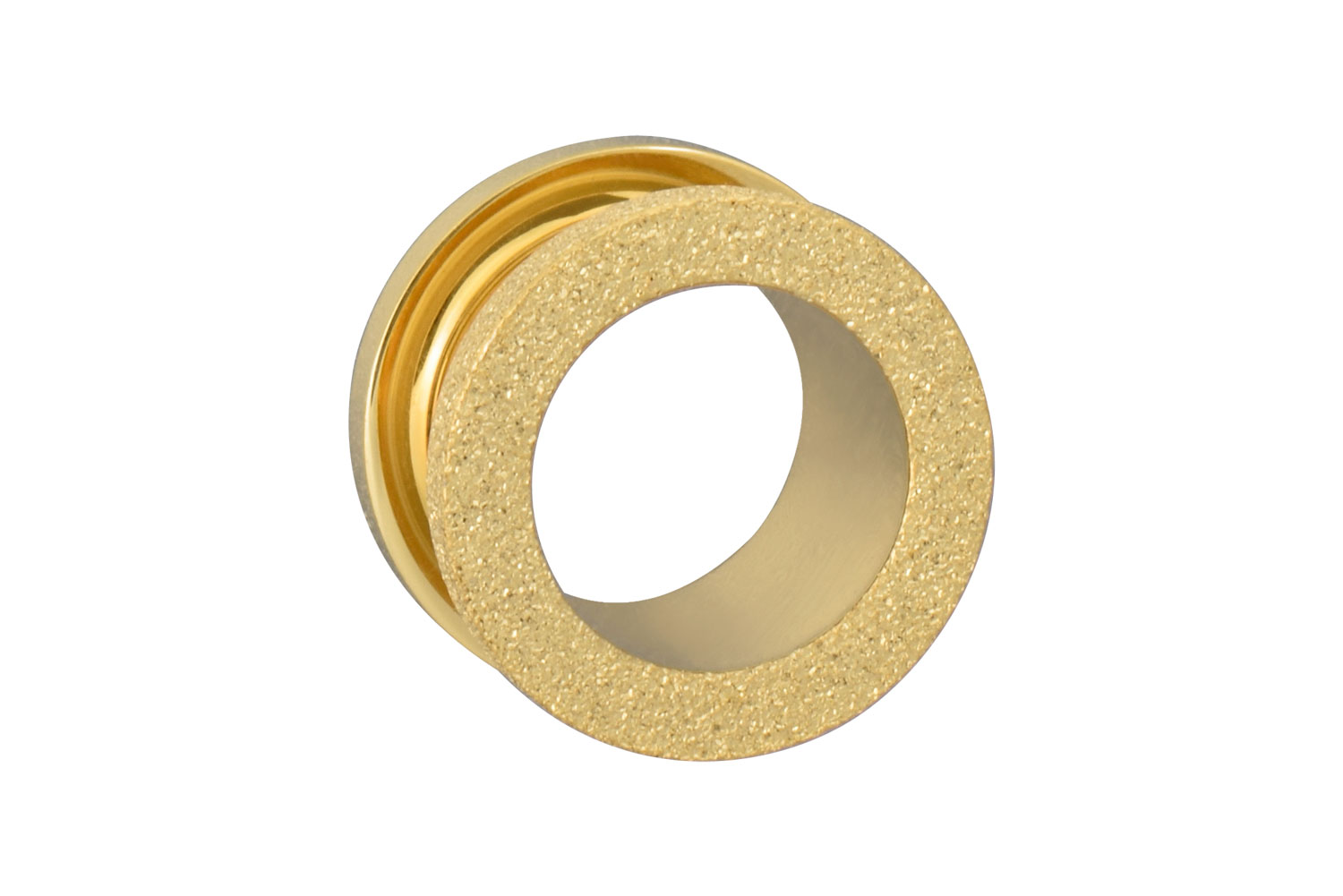 Chirurgenstahl Tunnel DIAMANTOPTIK ++SALE++