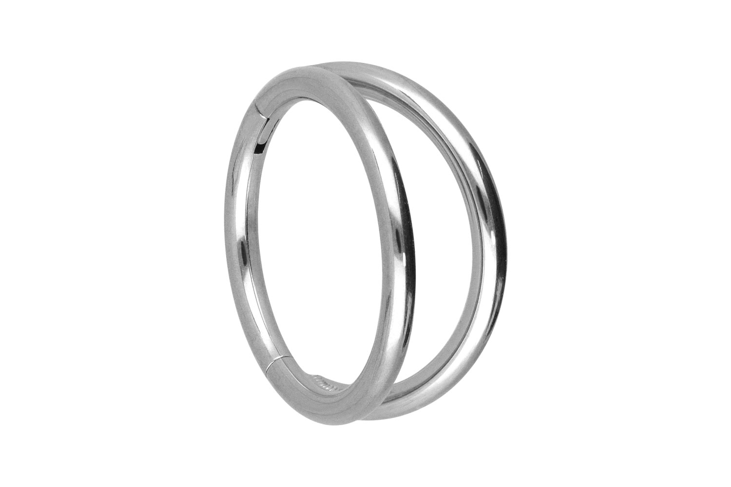 Surgical steel segment ring clicker 2 RINGS