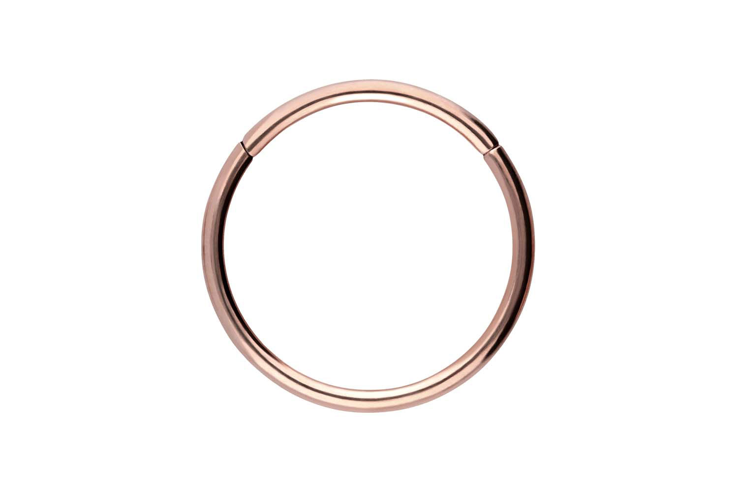 Titanium segment ring clicker