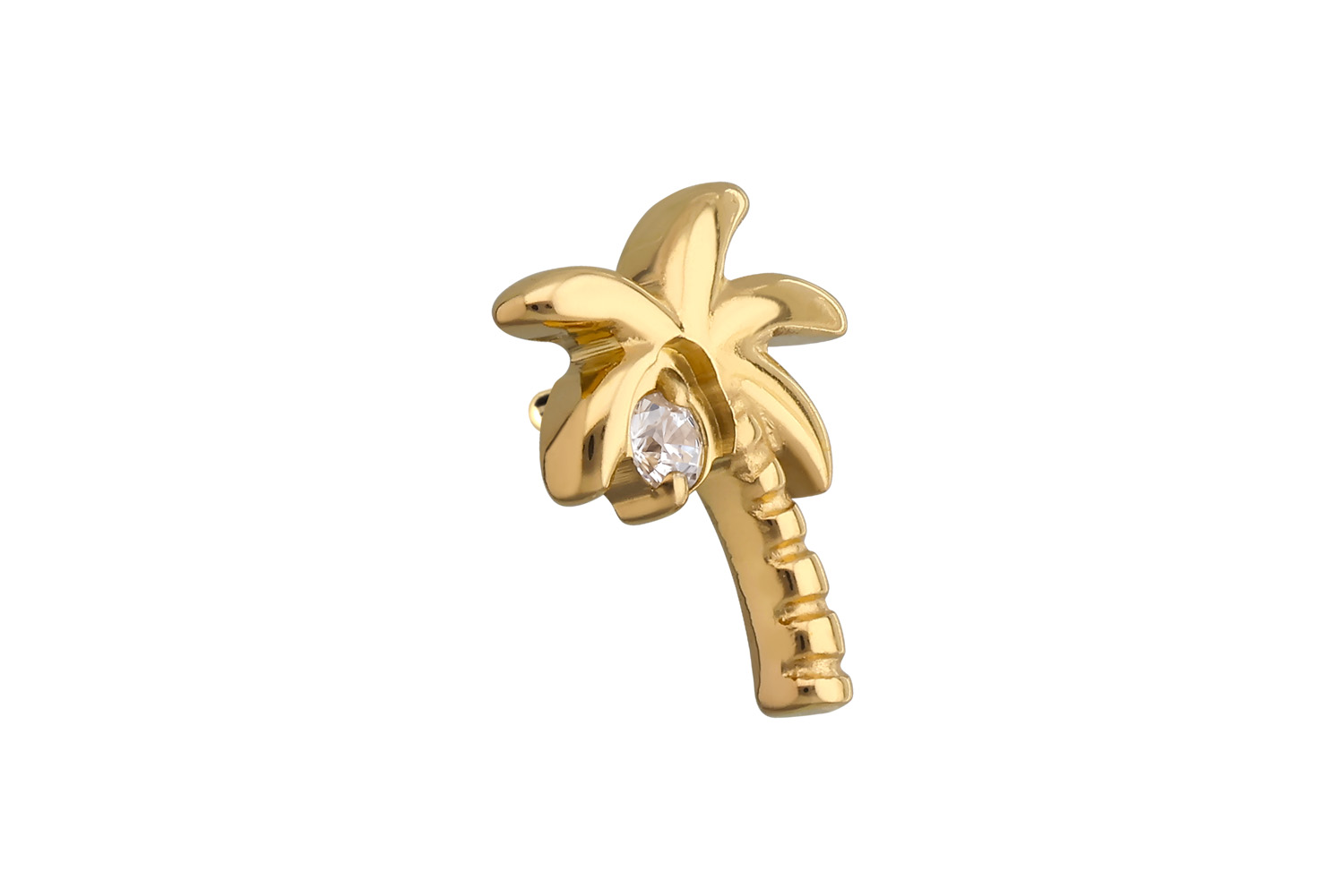 Titanium screw-in attachment with external thread PALM TREE