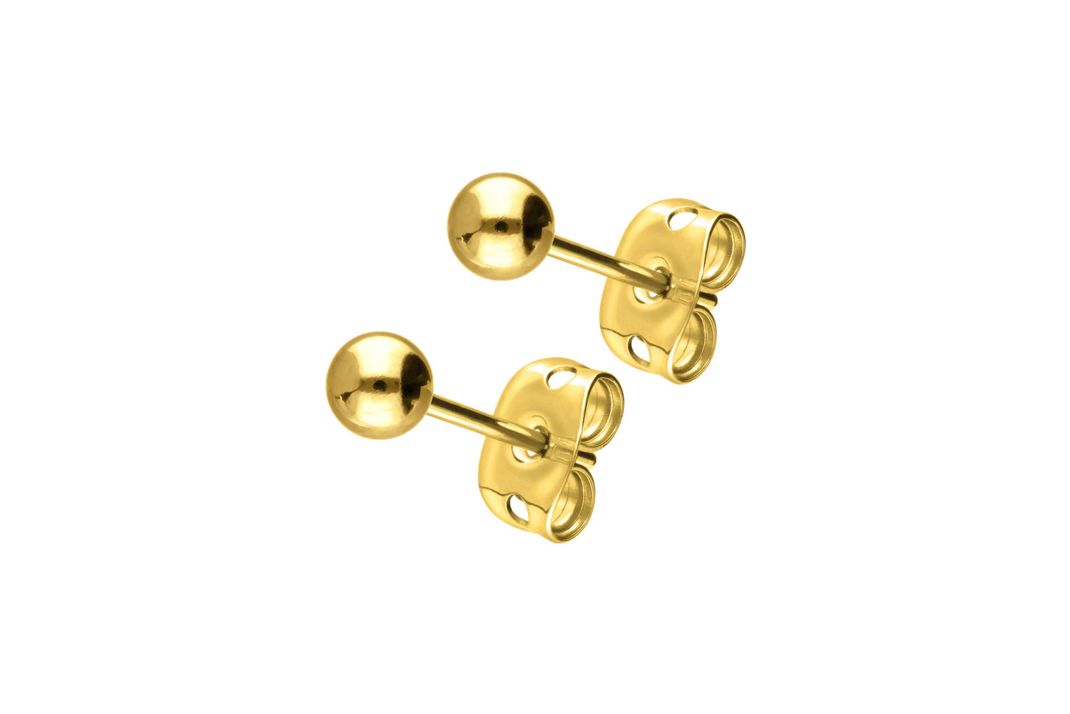 Titanium ear studs BALL