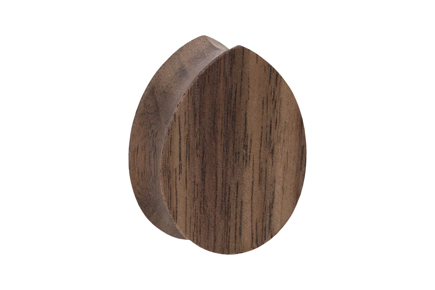 Wood plug TEARDROP ++SALE++
