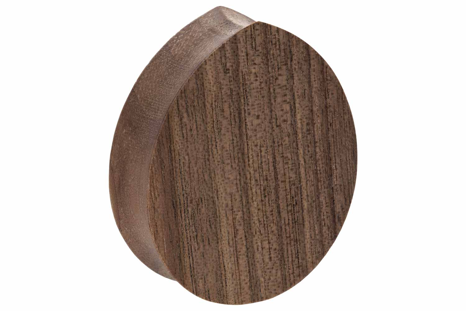 Wood plug TEARDROP ++SALE++