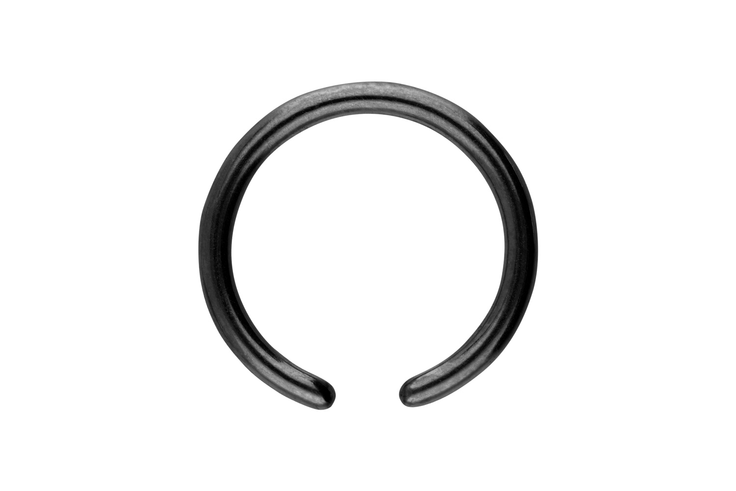 Titanium ball closure ring without ball