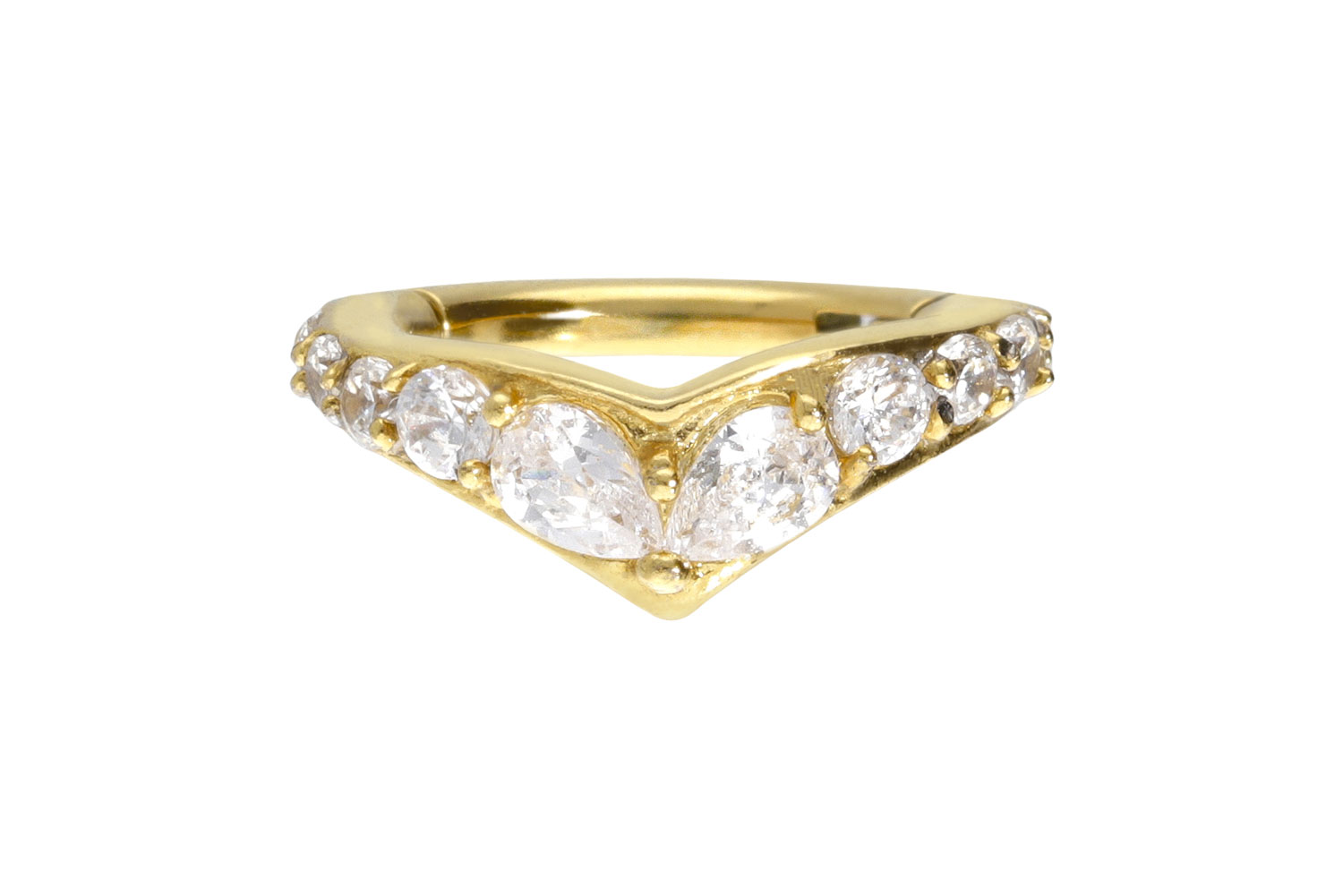 Chirurgenstahl Segmentring Clicker DIADEM