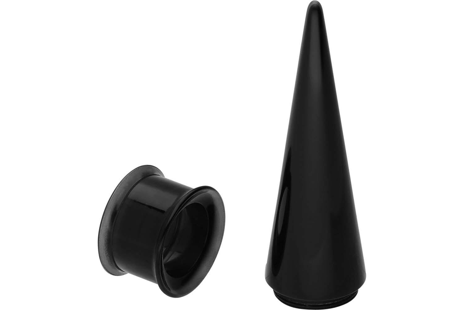 2 in 1 SET Acrylic double flared tunnel + expander ++SALE++