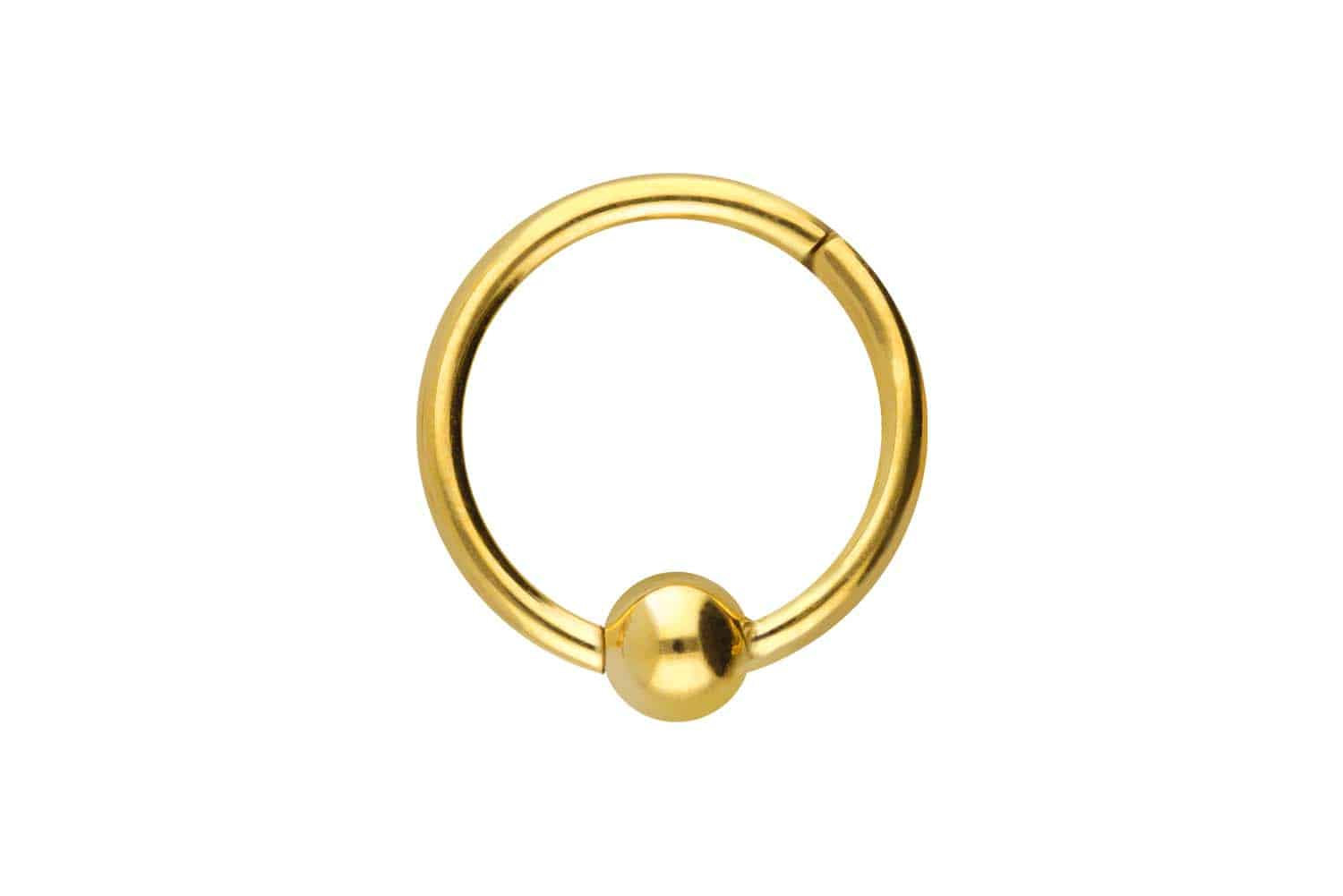 Chirurgenstahl Segmentring Clicker KUGEL ++SALE++