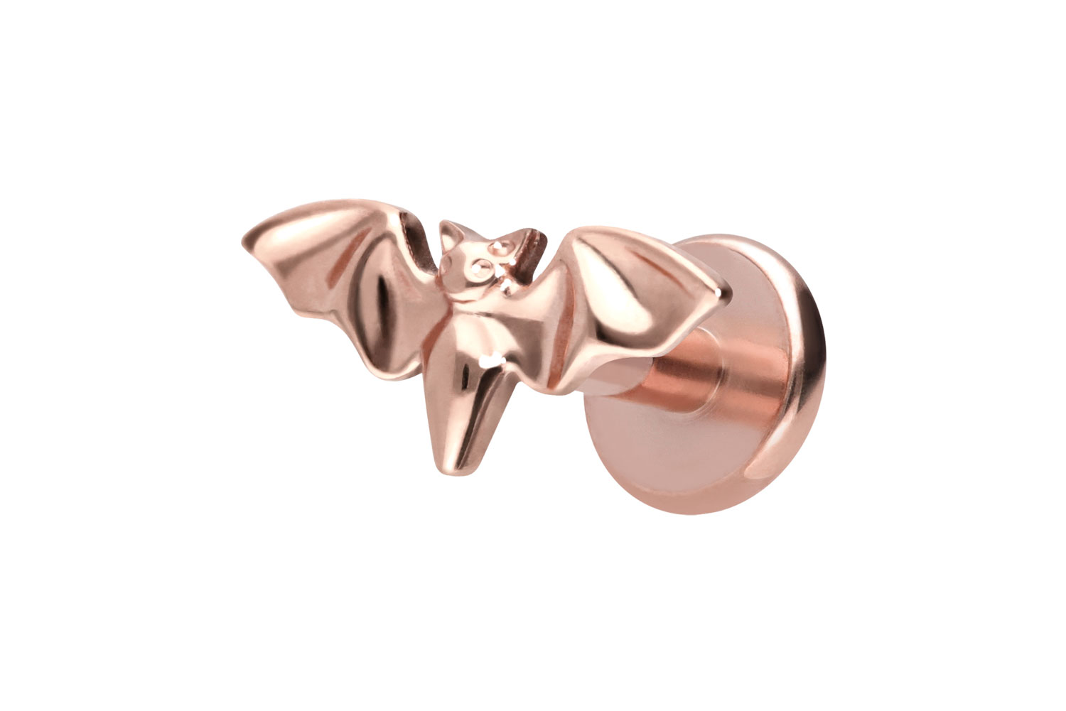 Titanium labret with internal thread BAT