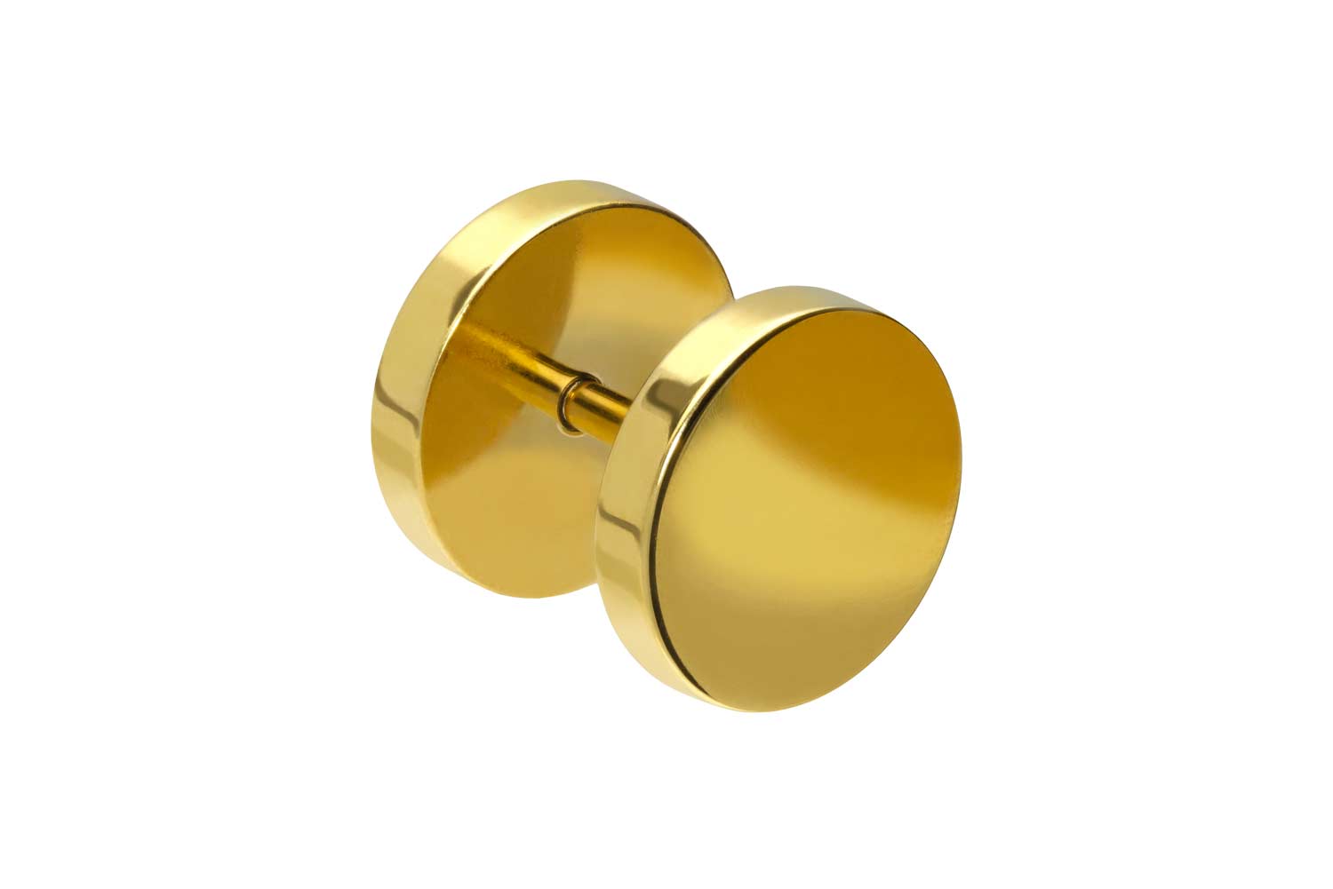 Titanium fake plug