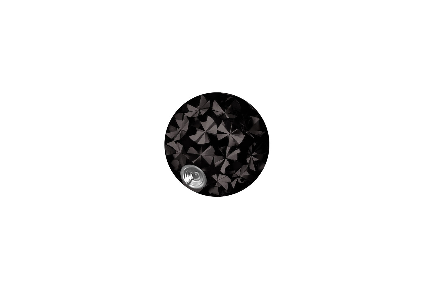Surgical steel clip-in ball EPOXY