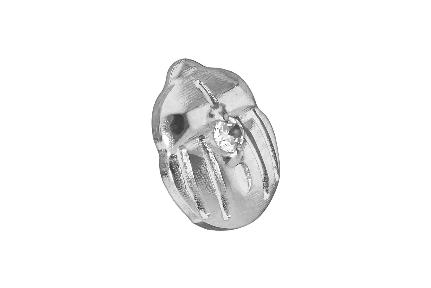 Titanium screw-in attachment with external thread SCARAB BEETLE