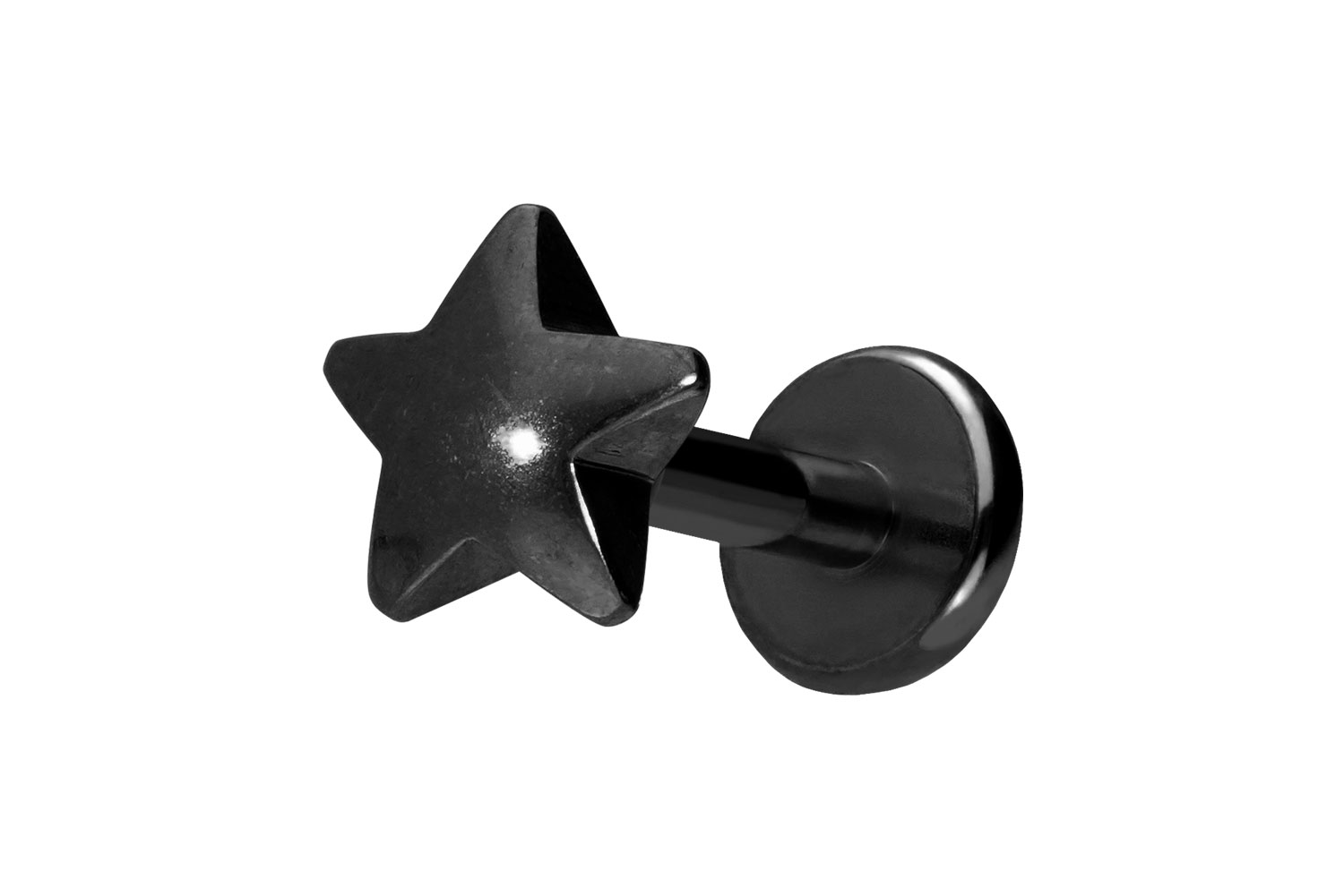 Titan Labret mit Push Fit STERN