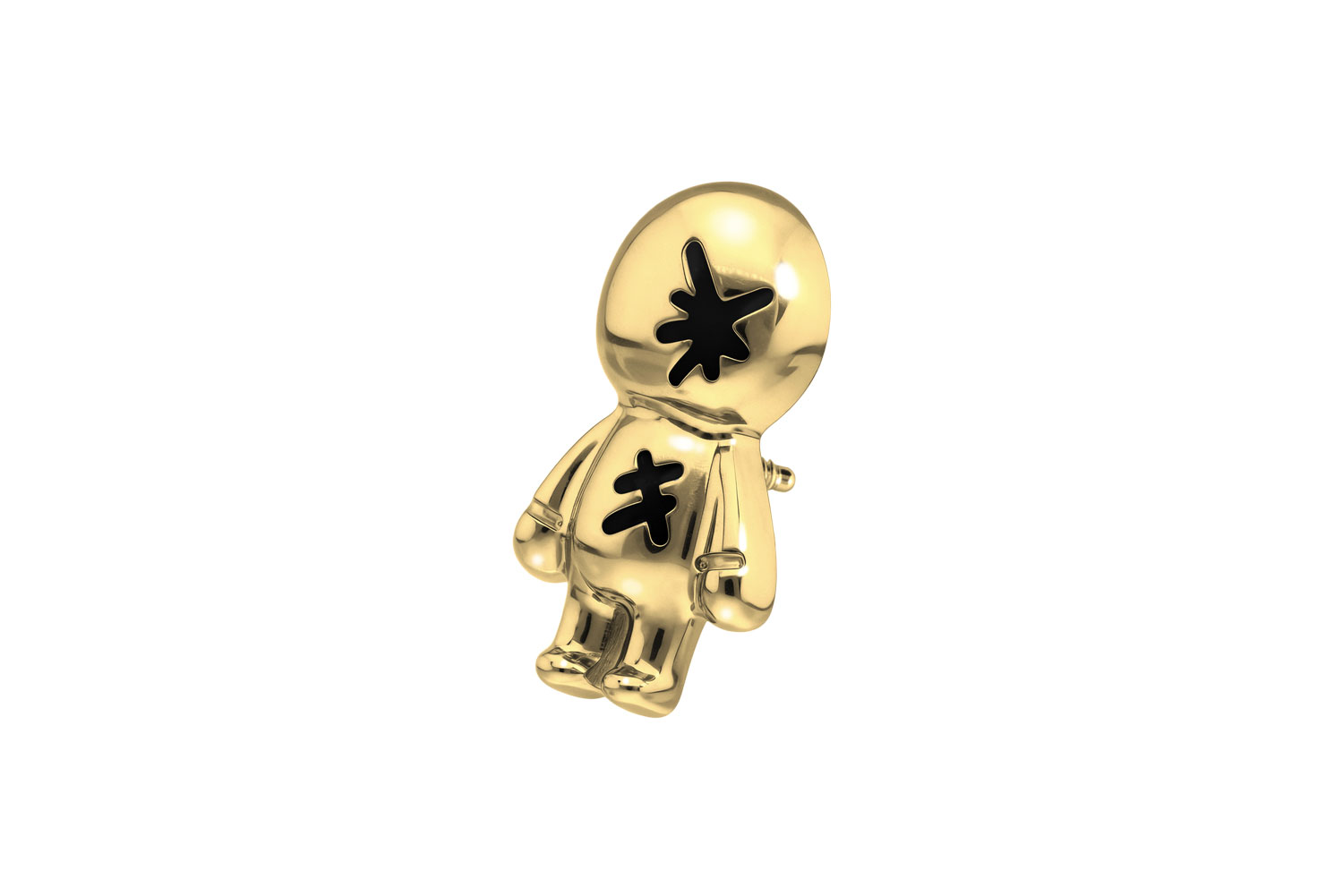 Titanium screw-in attachment with external thread DOLL