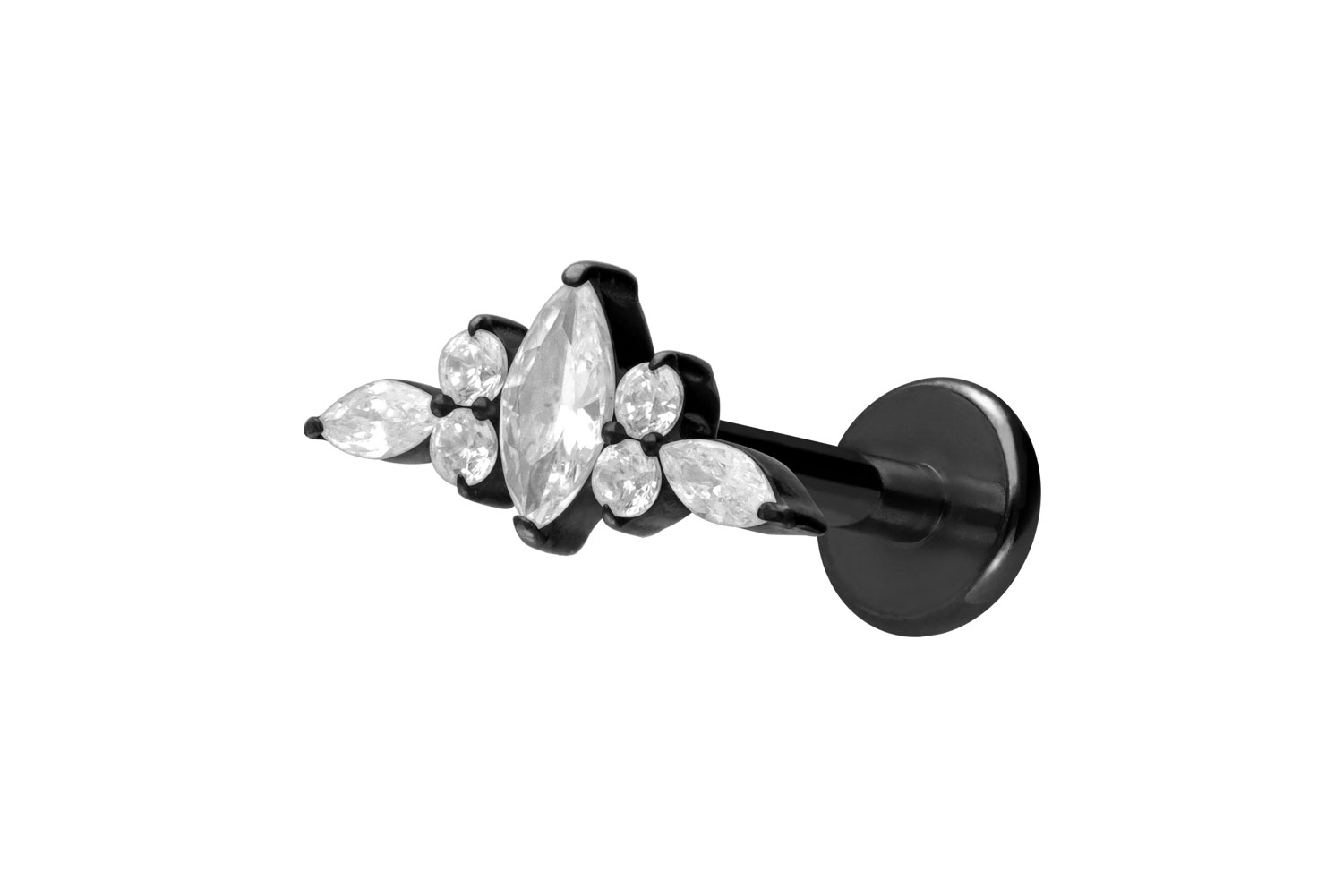 Titan Labret mit Innengewinde DESIGN