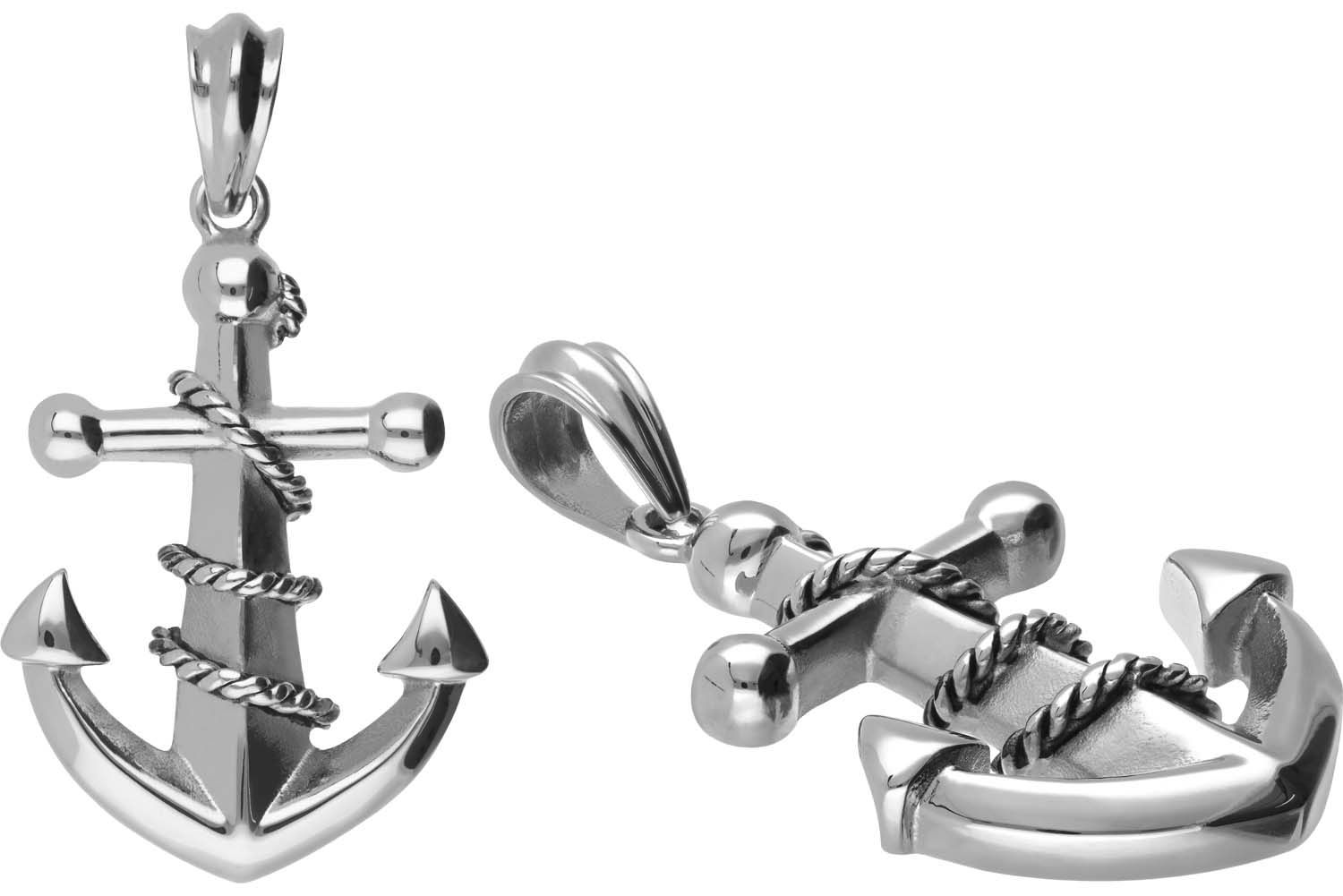 Surgical steel pendant ANCHOR