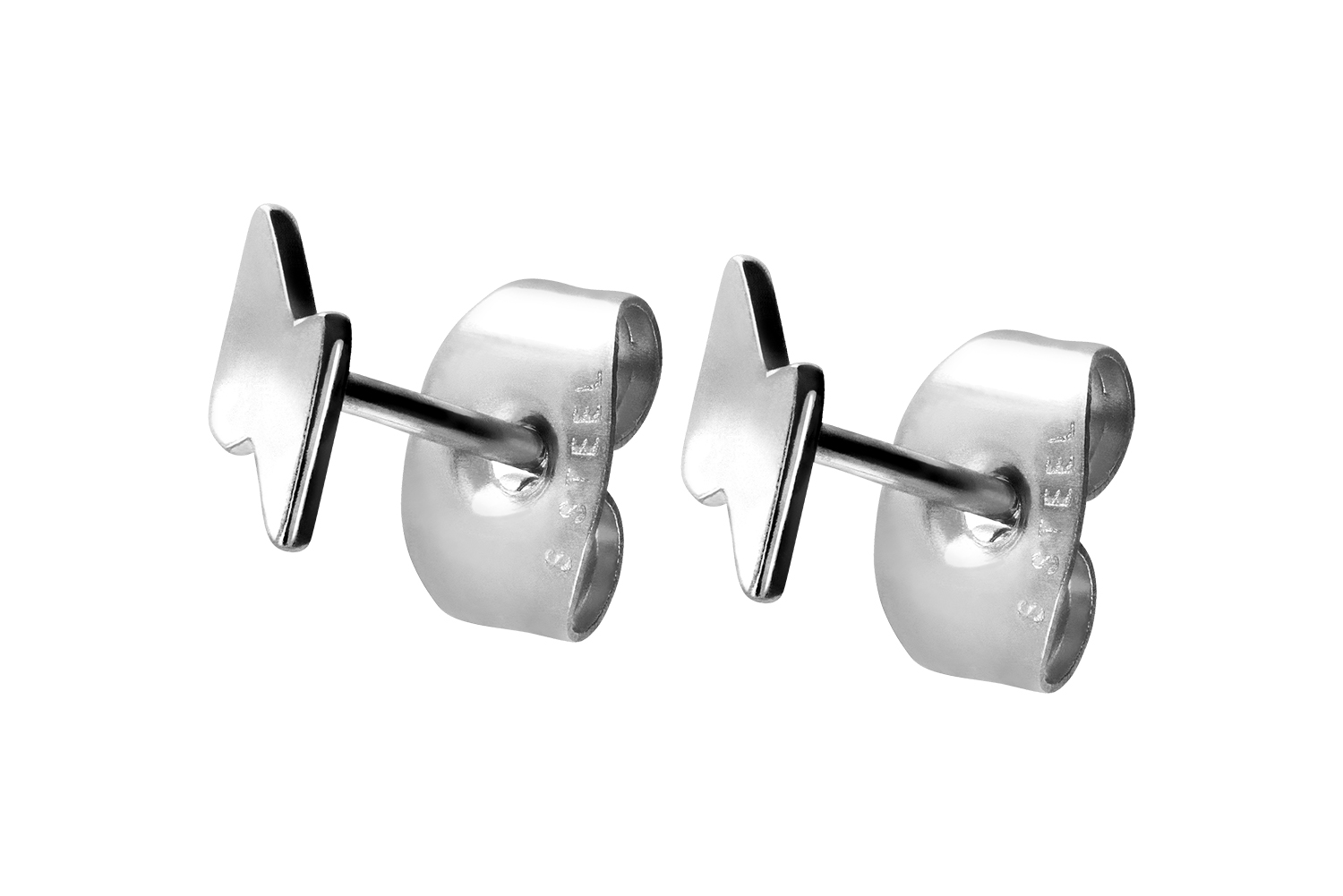 Chirurgenstahl Ohrstecker BLITZ