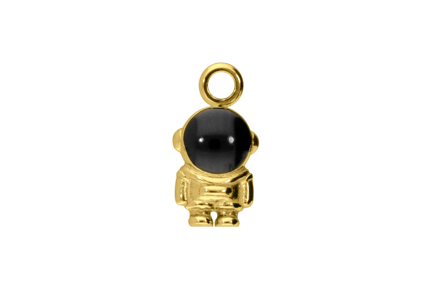 Surgical steel pendant for clickers ASTRONAUT