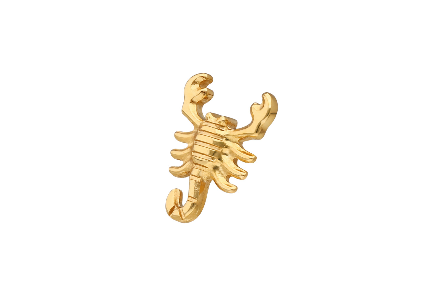 Titanium screw-in attachment with external thread SCORPION