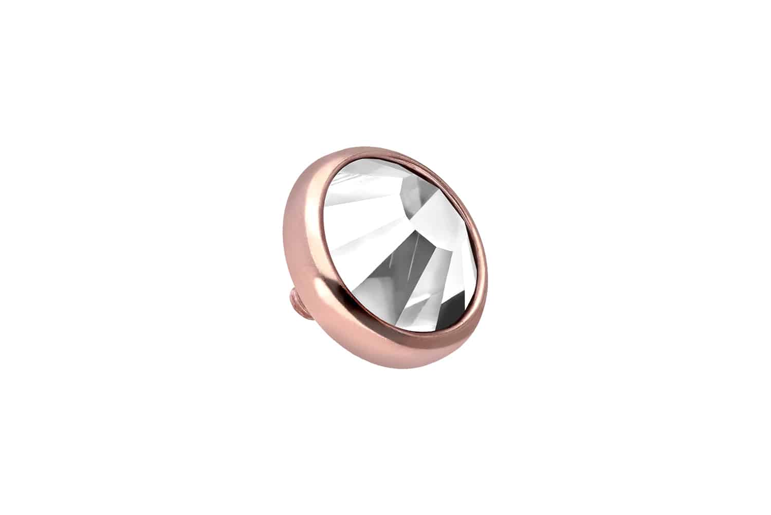 Titan Dermal Anchor Aufsatz DISC + KRISTALL