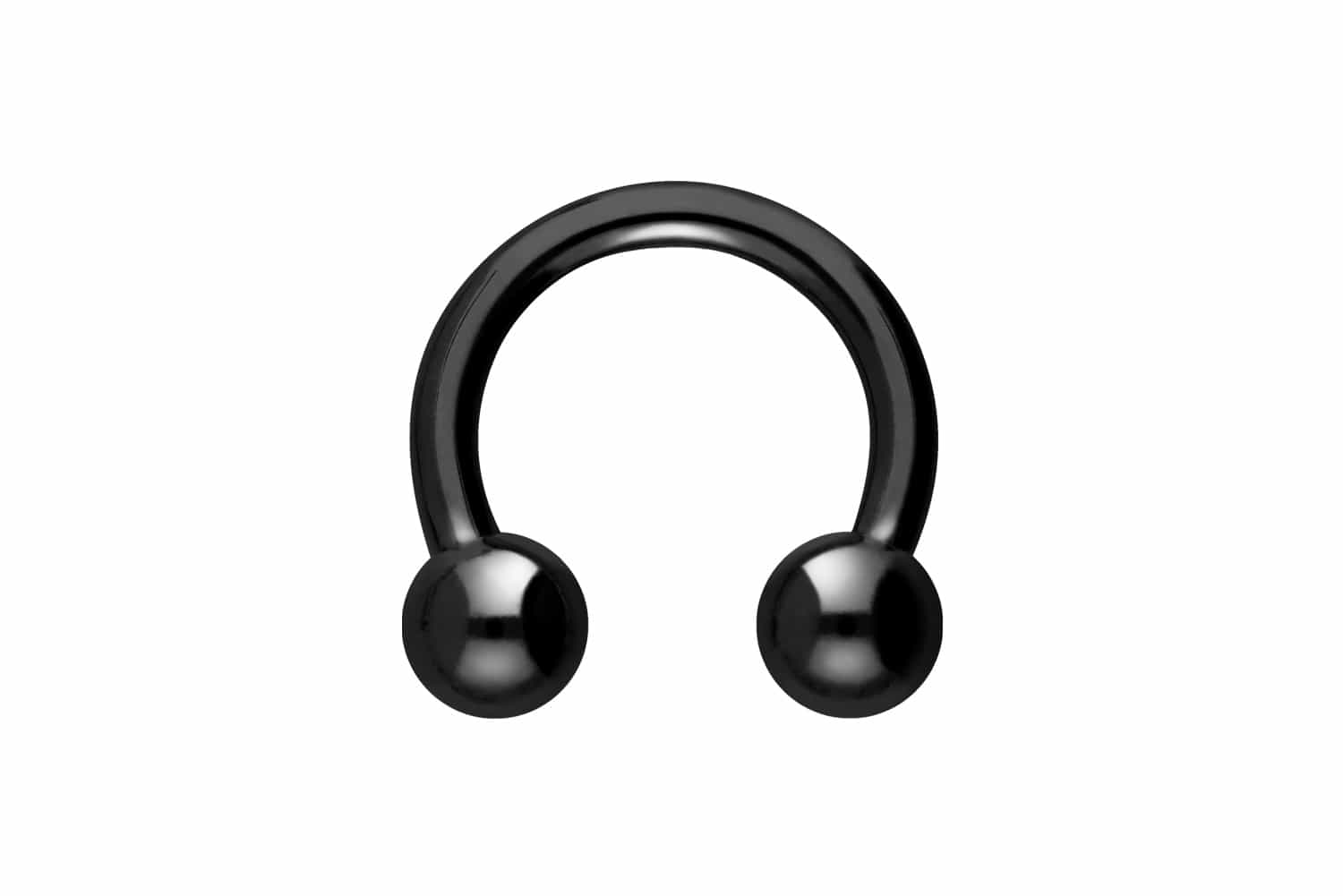 Titanium circular barbell