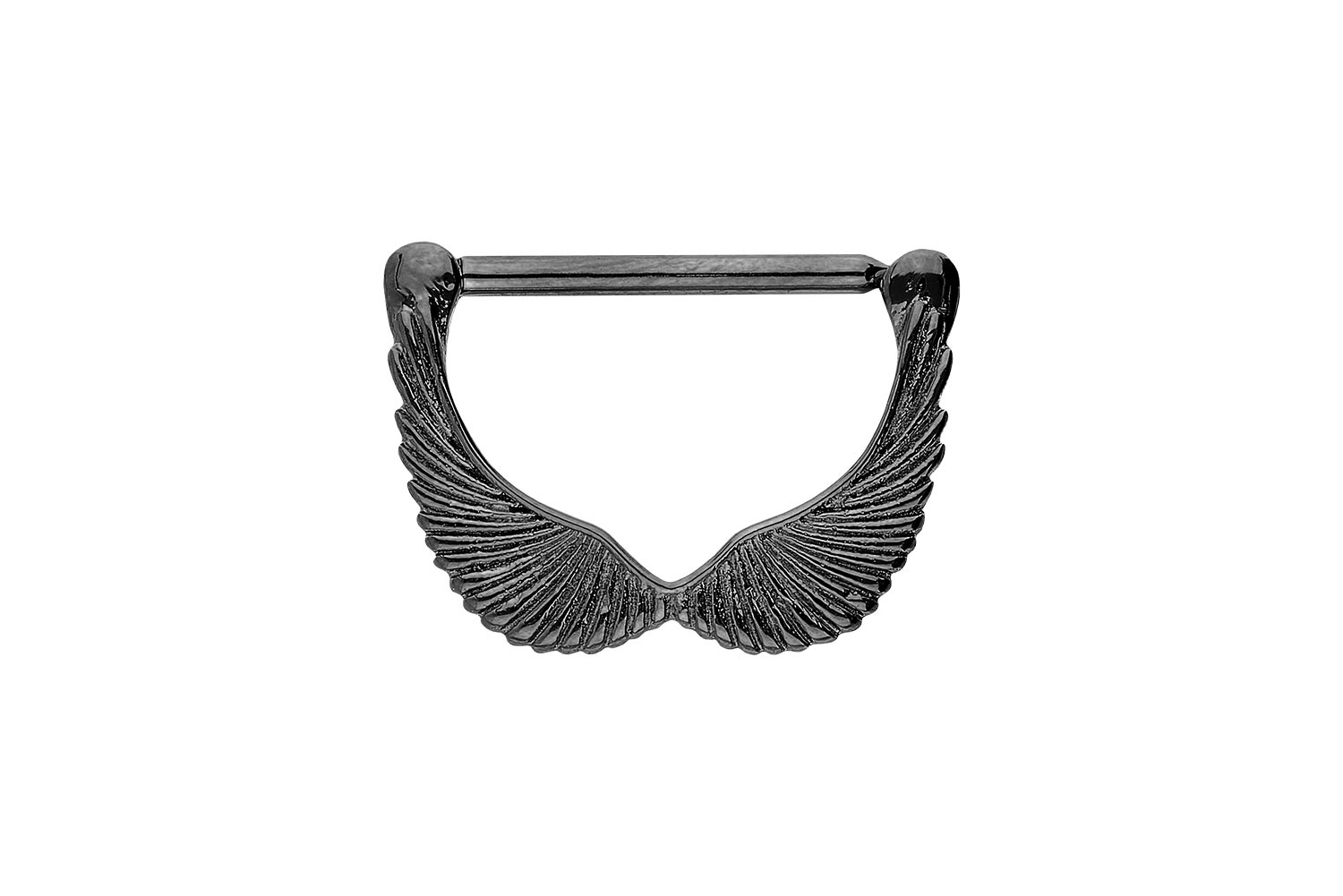 Chirurgenstahl Nippelpiercing Clicker FLÜGEL ++SALE++