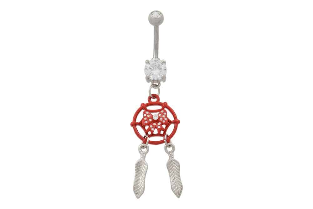 Surgical steel bananabell RED DREAM CATCHER ++SALE++