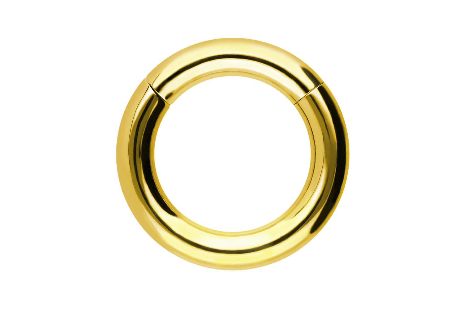 Titanium segment ring clicker