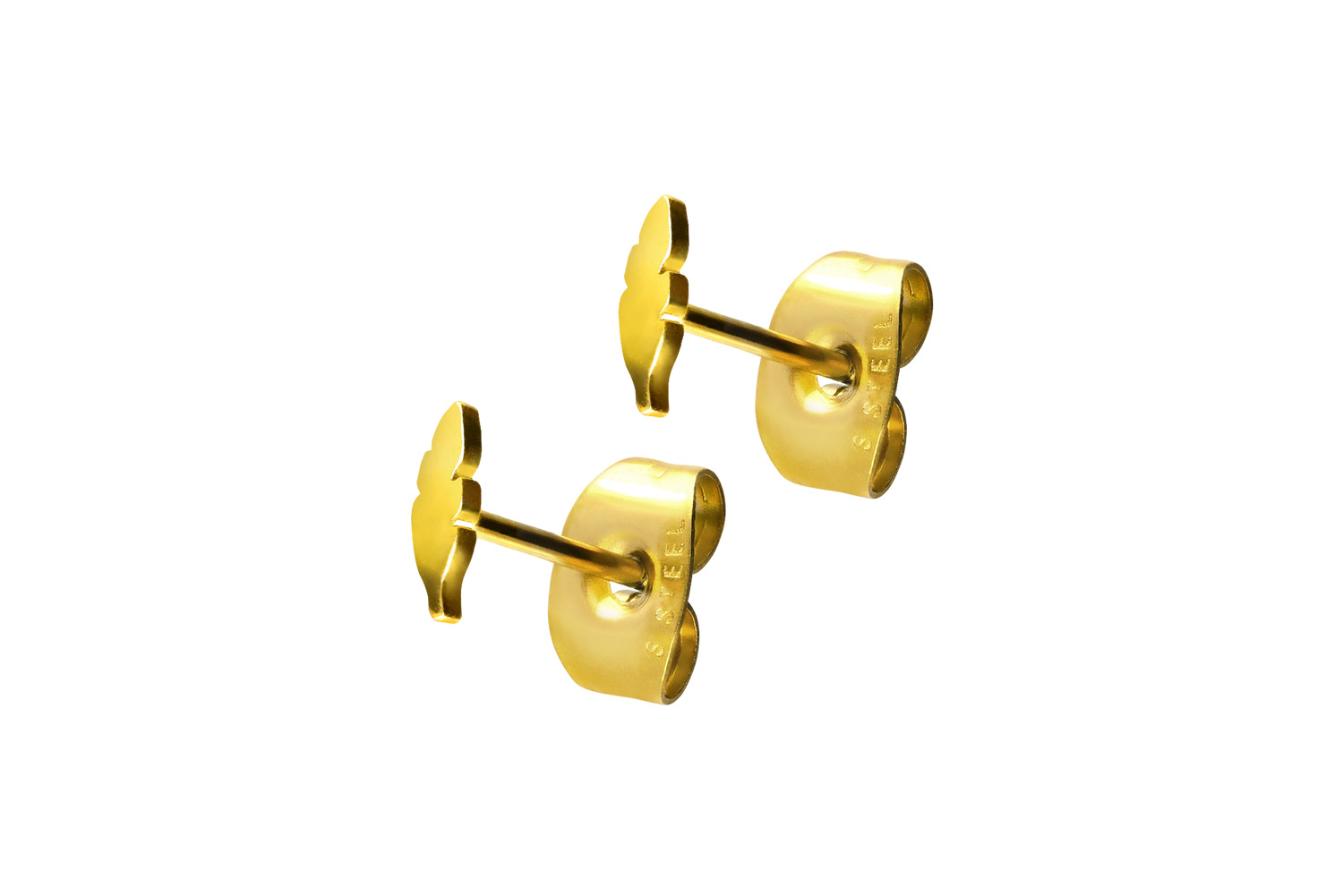 Chirurgenstahl Ohrstecker BLATT ++SALE++