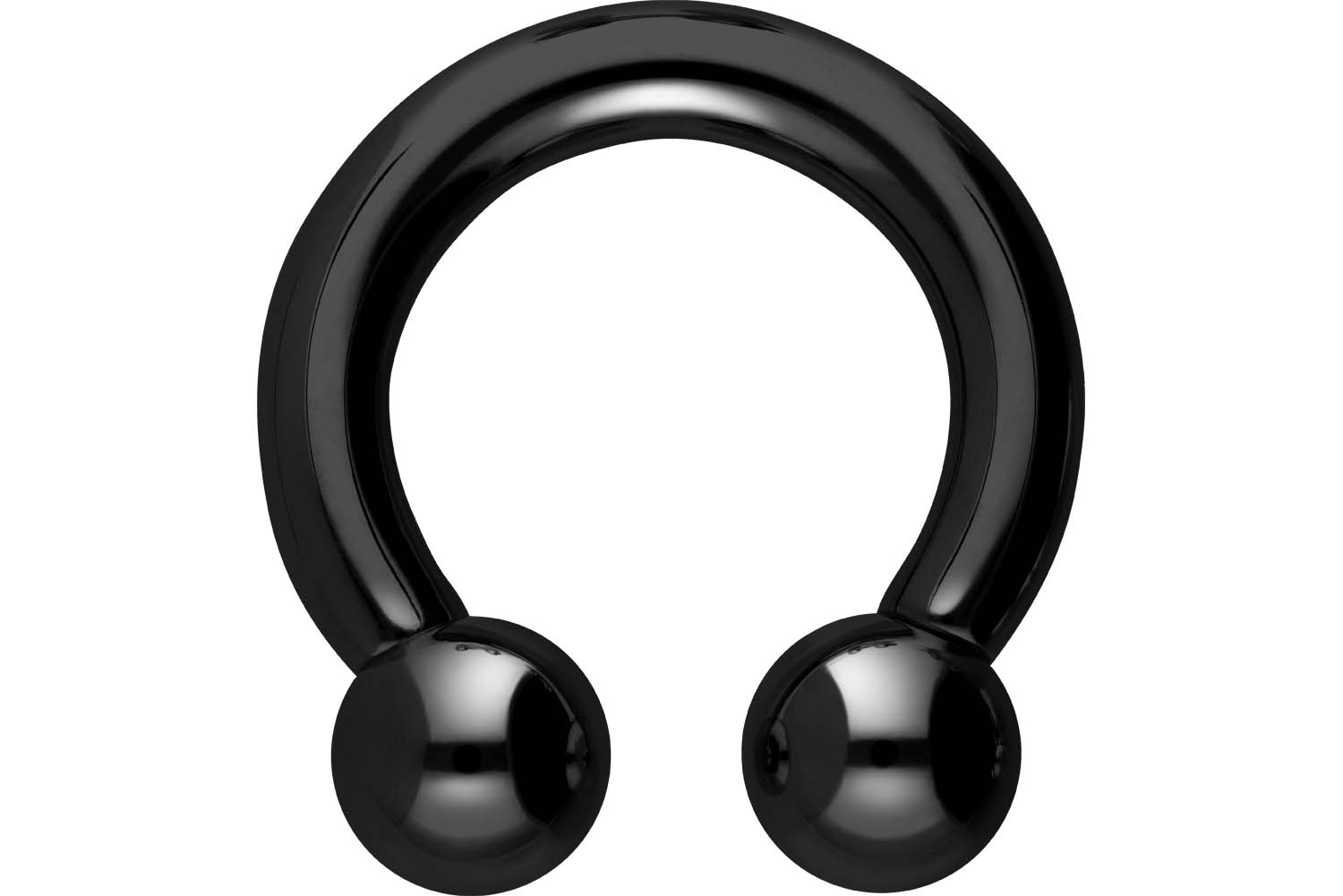 Surgical steel circular barbell