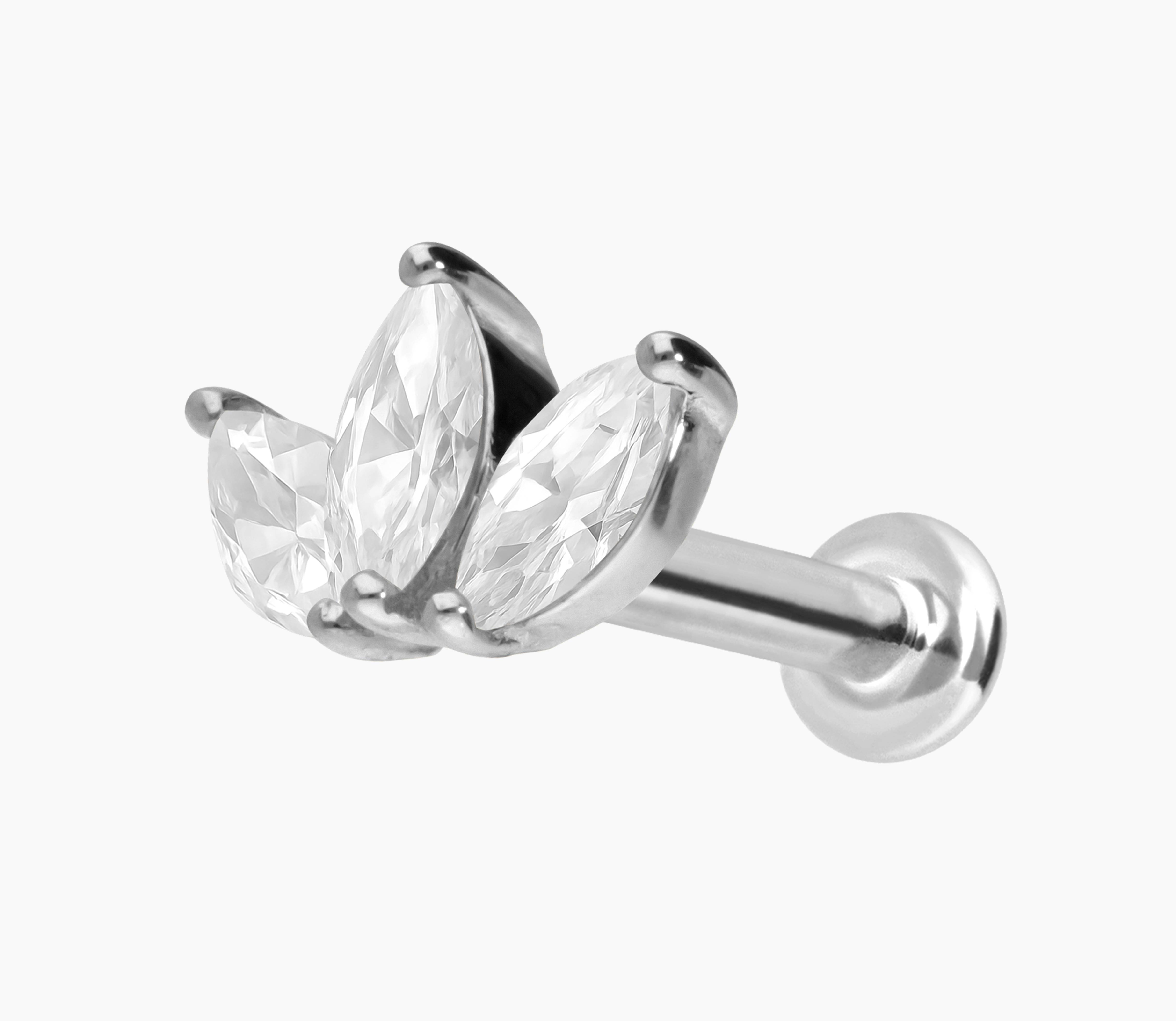 14 Karat Gold Labret