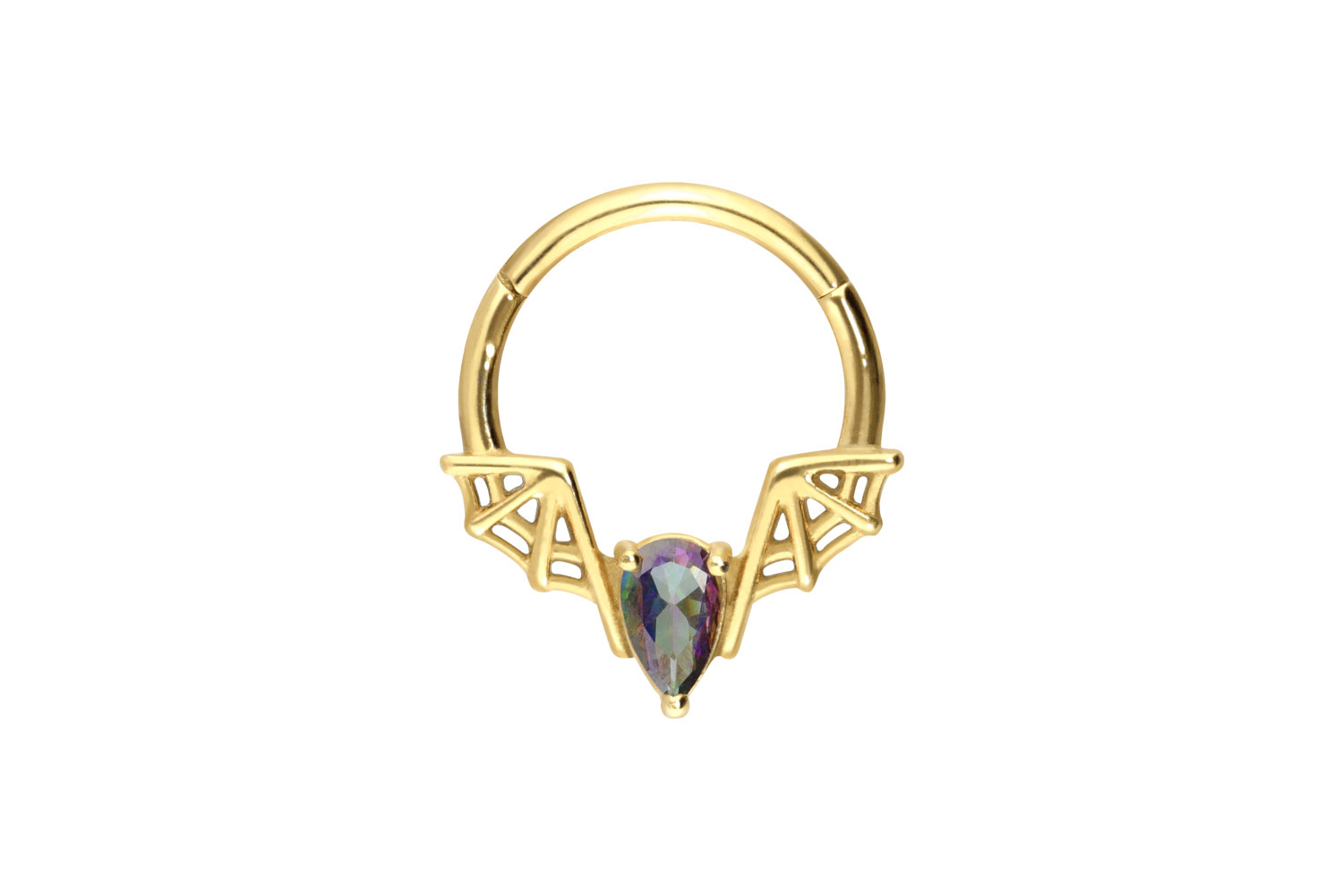 Surgical steel segment ring clicker BAT