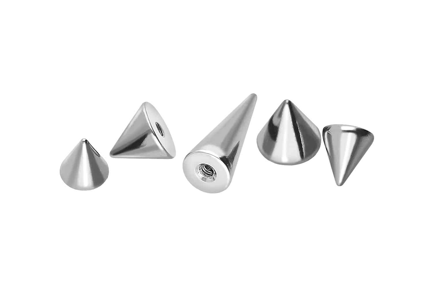 Titanium screw-in cone