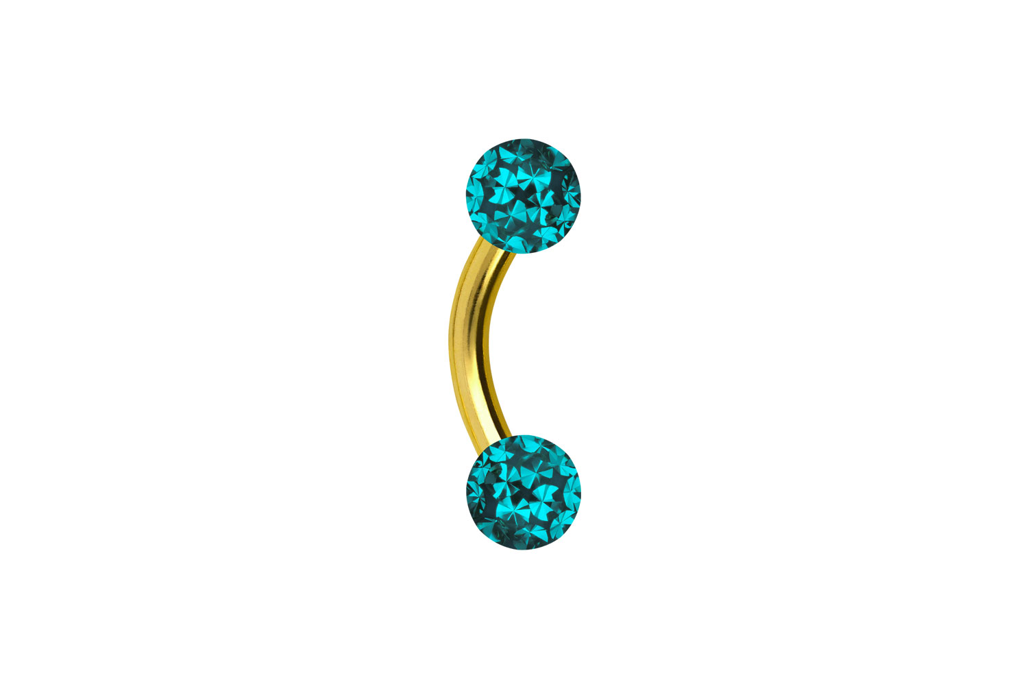 Chirurgenstahl Banane EPOXY-KUGELN