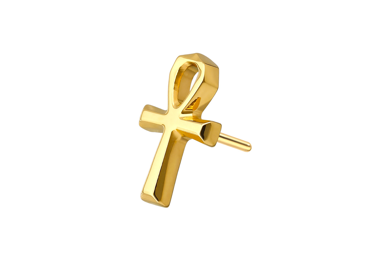 Titanium attachment with push pin ANKH