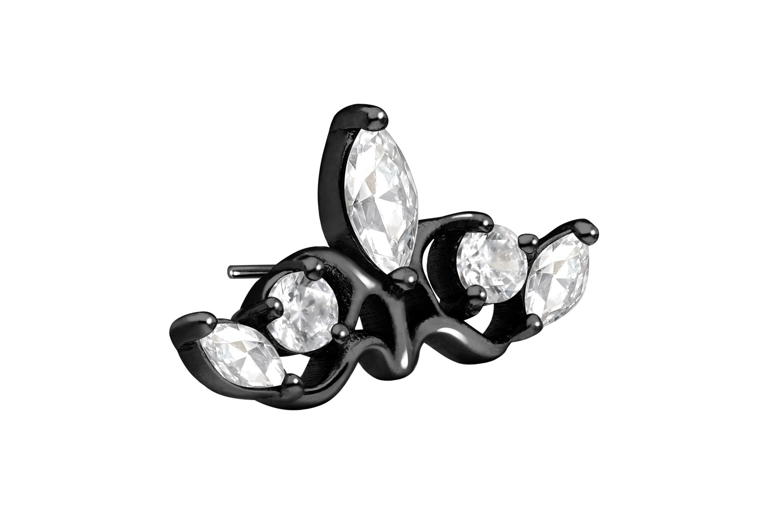 Titan Aufsatz mit Push Pin GOTISCHE KRONE