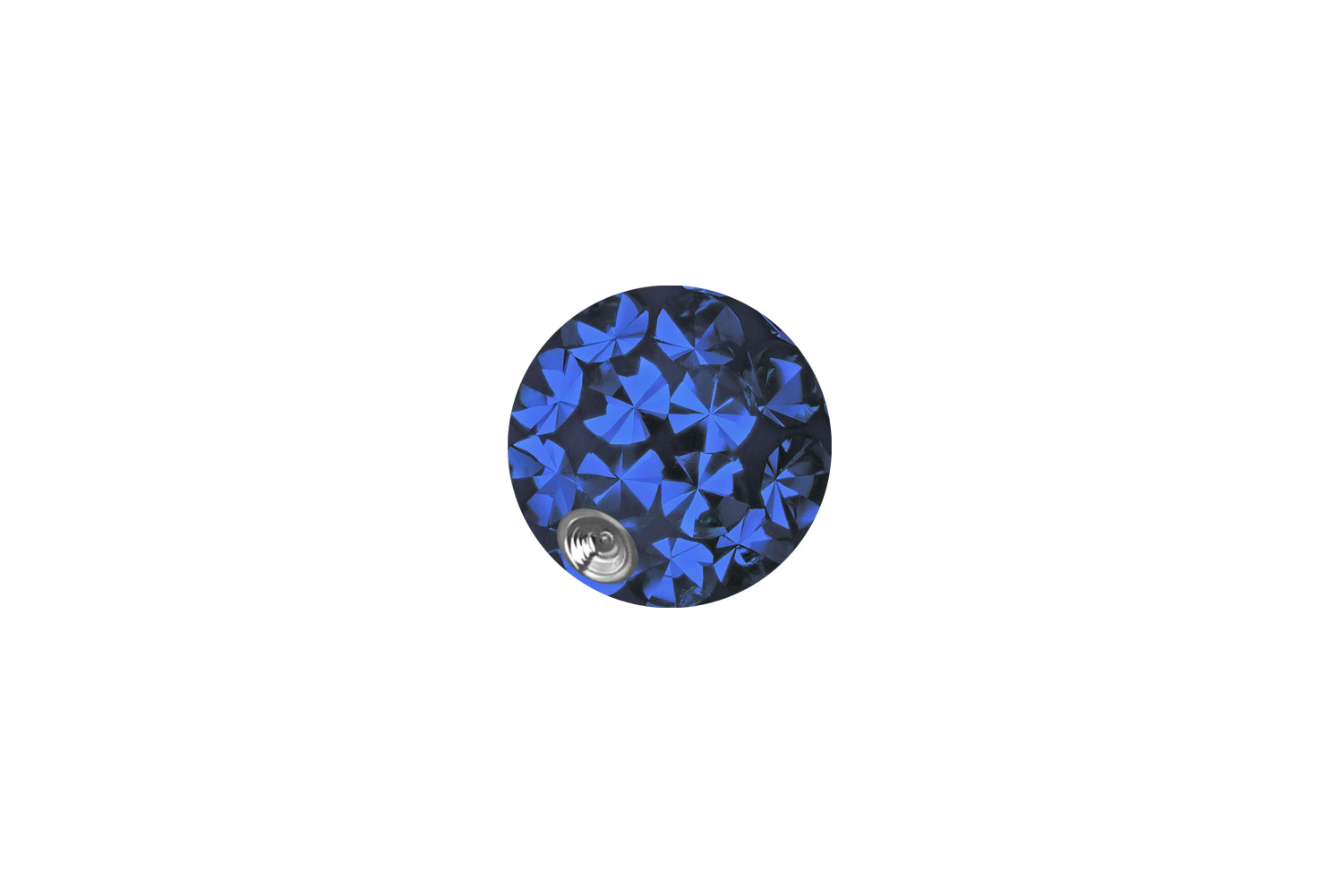 Surgical steel clip-in ball EPOXY