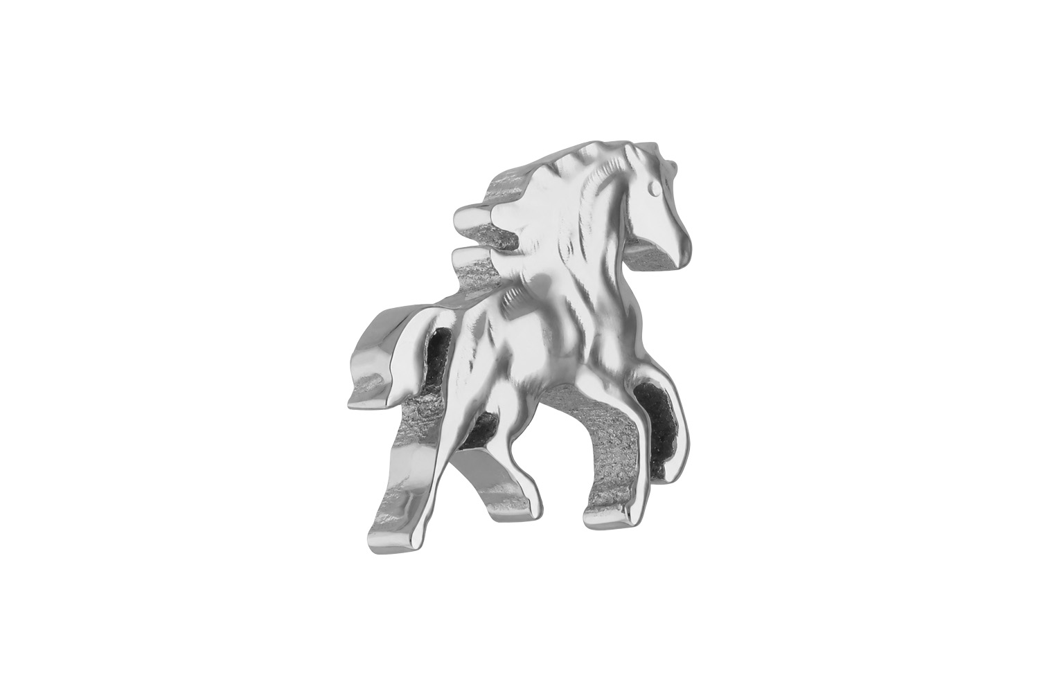 Titanium screw-in attachment with external thread HORSE