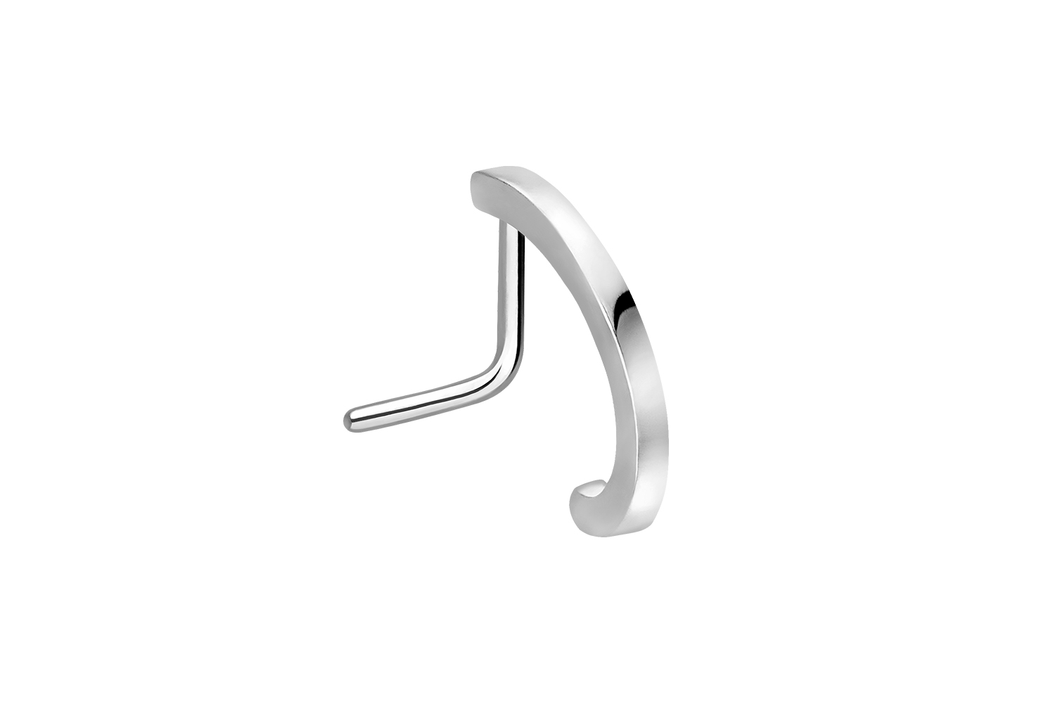Surgical steel nose stud NARROW DESIGN