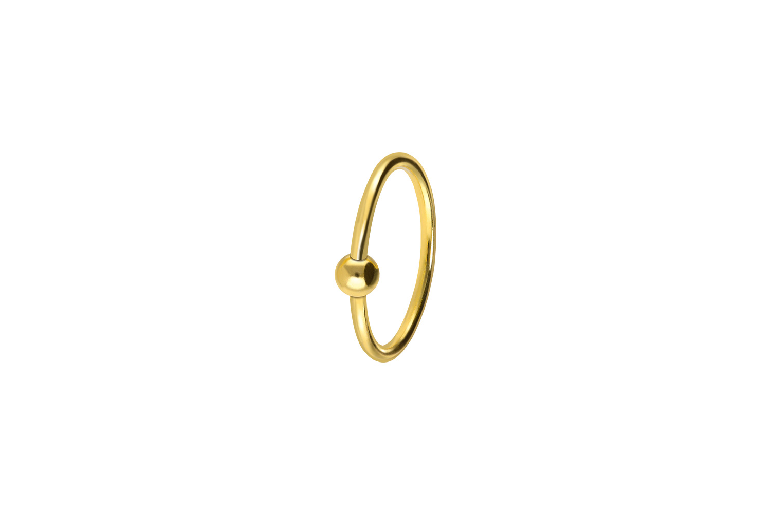 925 silver nose ring BALL - bendable ++SALE++