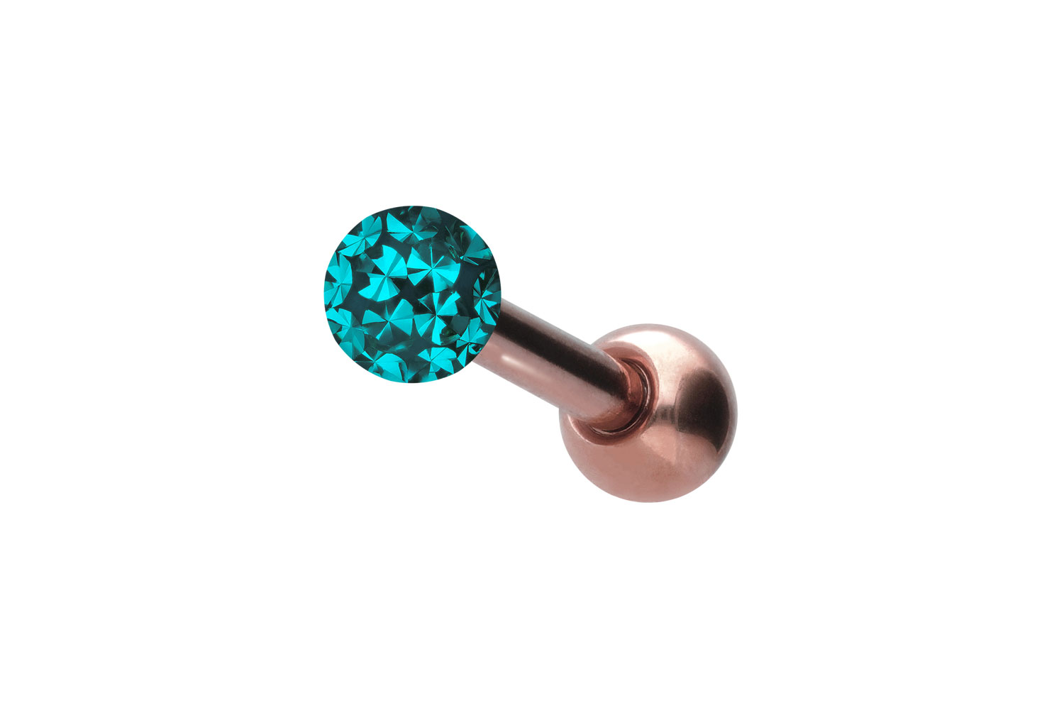 Surgical steel ear piercing EPOXY BALL